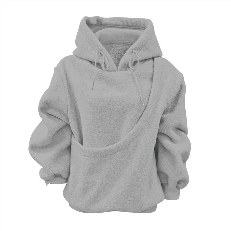 Pet carrier hoodie