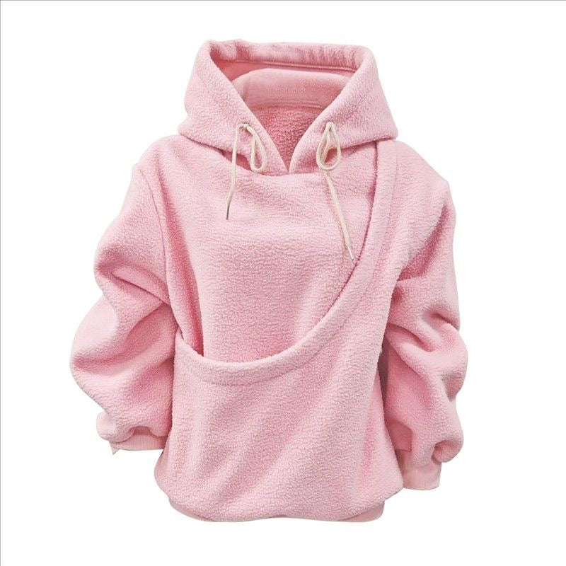 Pet carrier hoodie