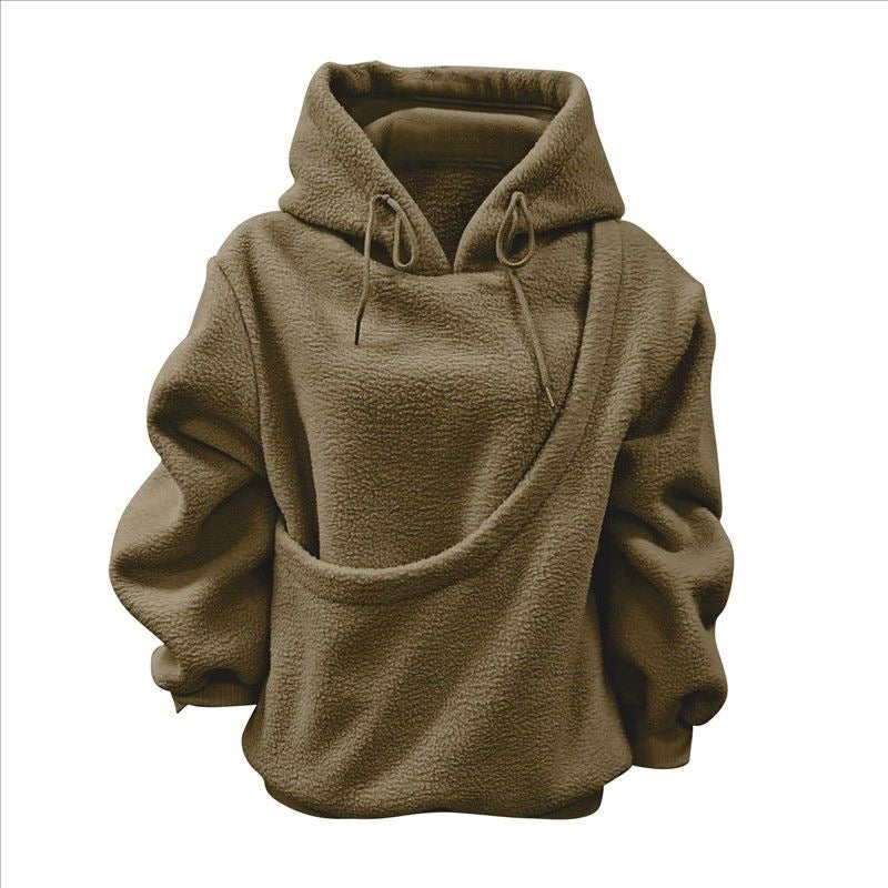 Pet carrier hoodie