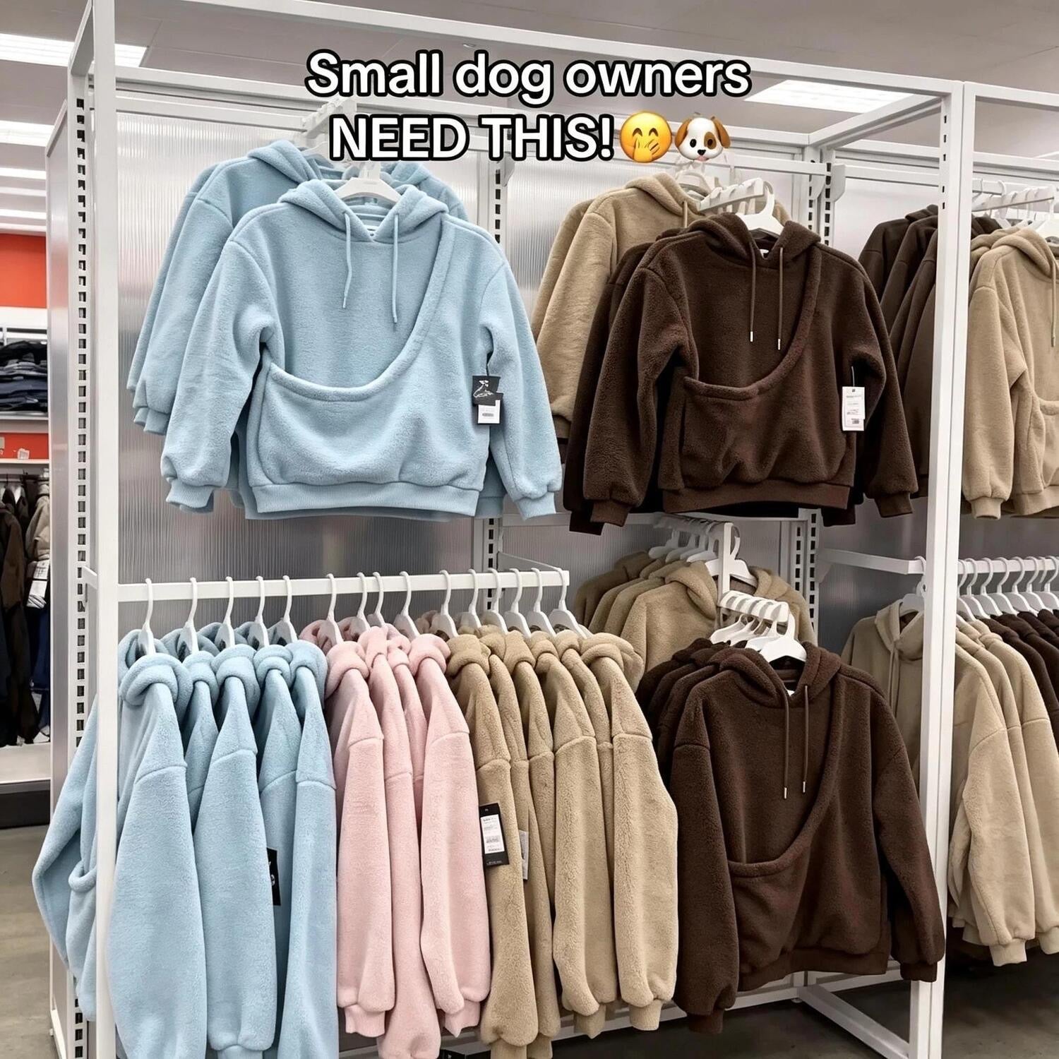 Pet carrier hoodie